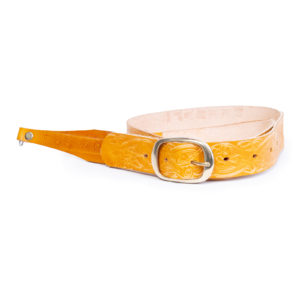 Clareen Custom Leather Banjo Strap (Tan)